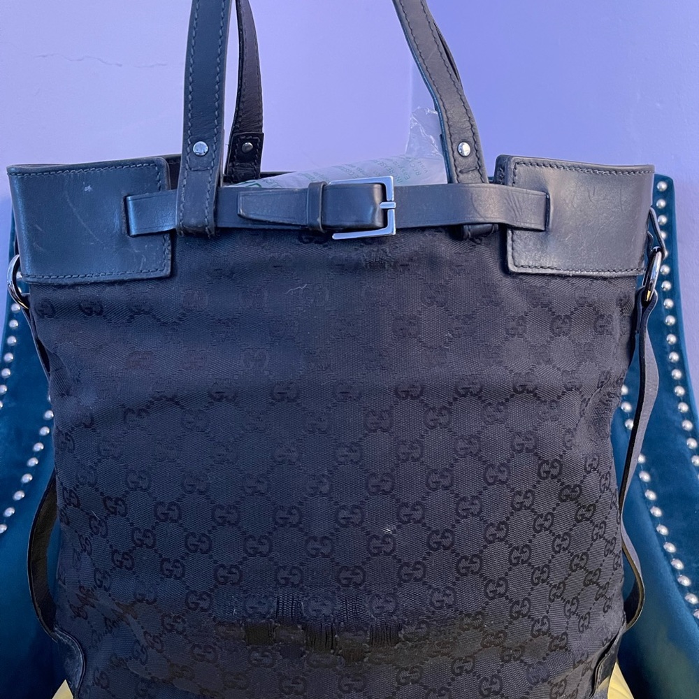 Gucci vintage logo tote